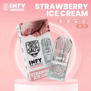 INFY Pod กลิ่นไอศกรีมสตรอว์เบอร์รี